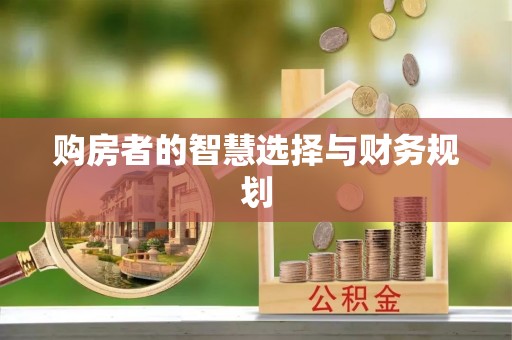 措美购房者的智慧选择与财务规划