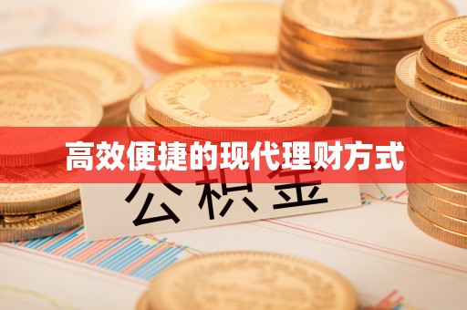 措美高效便捷的现代理财方式
