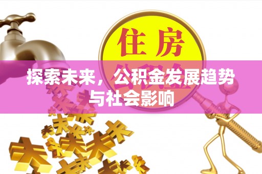 措美探索未来，公积金发展趋势与社会影响